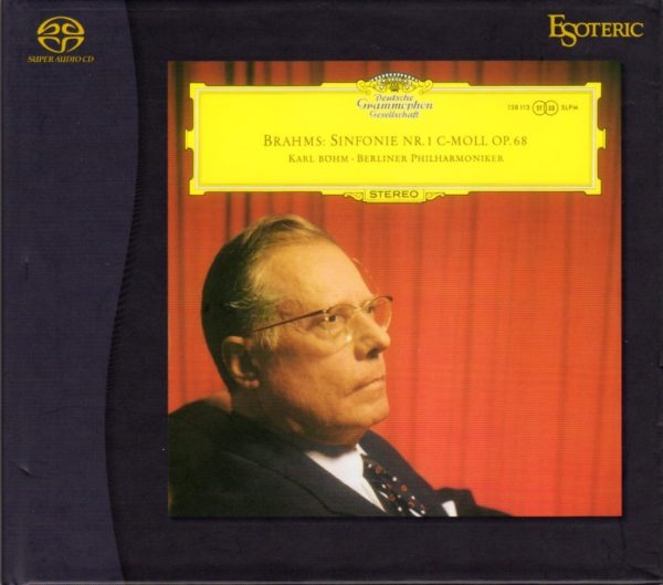 ブラームス 交響曲第1番ハ短調 作品68 Esoteric SACD ESSG-90053 カール・ベーム指揮 ベルリン・フィルハーモニー管弦楽団 
